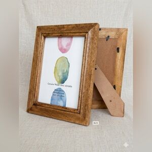 Source Unknown Natural Wood Picture Frame